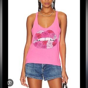 ISO IN SEARCH OF! LAUREN MOSHI Maisie Airbrush Elements Wisteria Tank Top